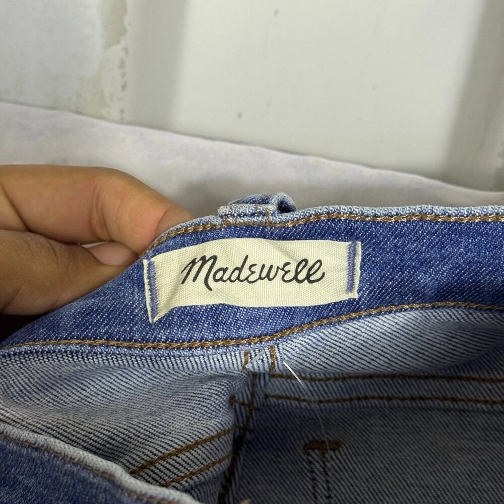 Madewell 10" High-Rise Skinny Crop Jeans Womens‎ Blue Denim Pockets Size 28 NWT - Picture 14 of 16